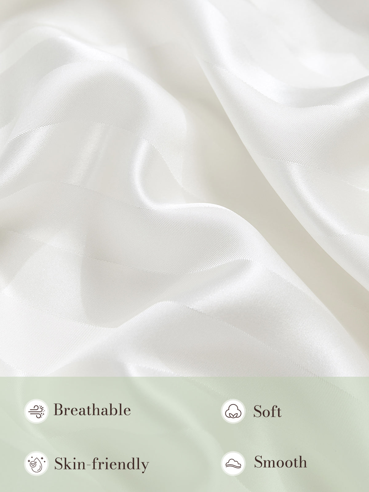 22 Momme Striped Silk Pillowcase