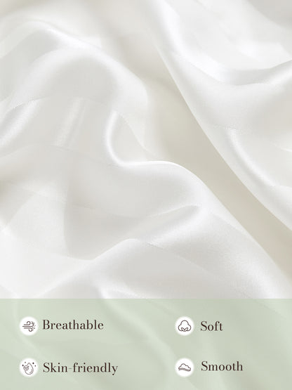 22 Momme Striped Silk Pillowcase