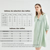 Shirt Collar Nightshirt For Women