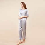 Silk Pullover Pajama Set